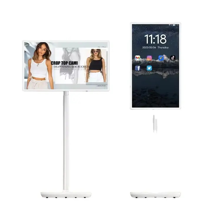 21.5 Inch Capacity Touch Screen Movable Smart TV Stand By Me