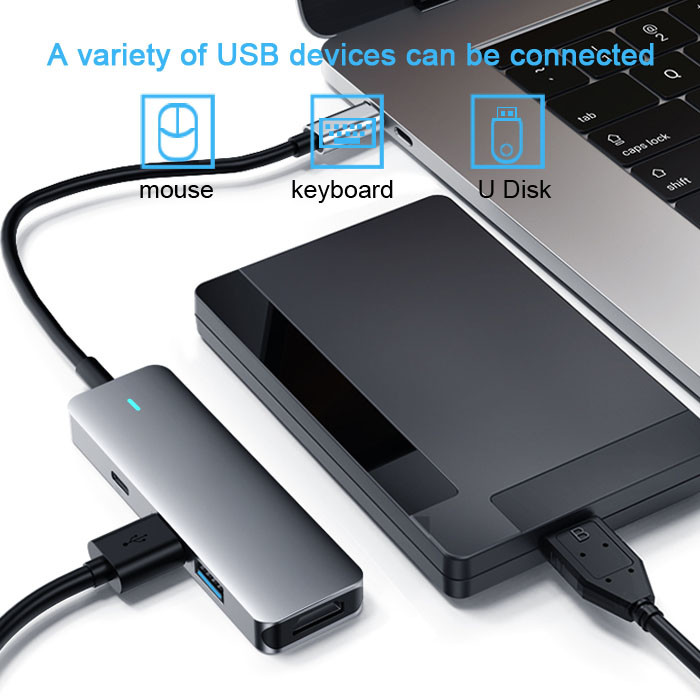 4 In 1 USB C Adapter 4K UHD BGA QFN POP Chips Portable