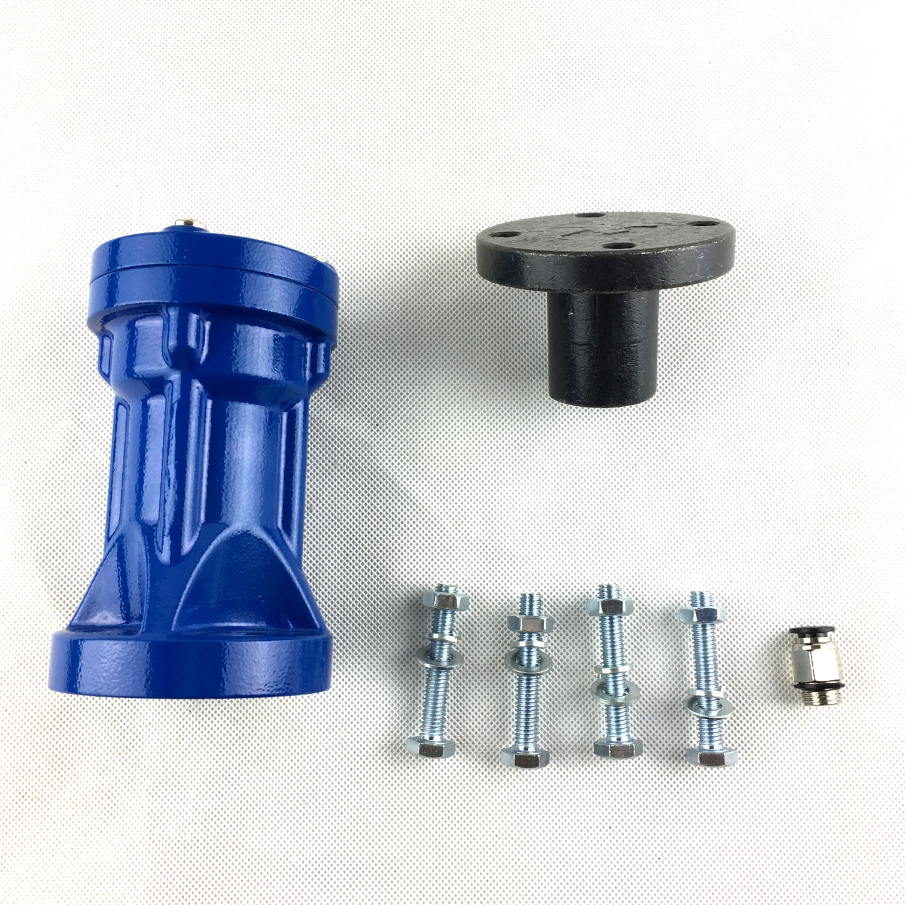 SK30 Aluminum Air Pneumatic Vibrators SK Series Pneumatic Hammer Exhaust Size 1/8''