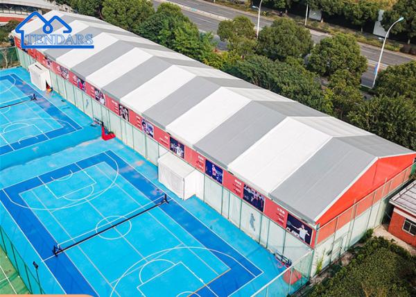 Custom Logo Printed Outdoor Sports Hall Tent Training Sports Racing Tent Academy