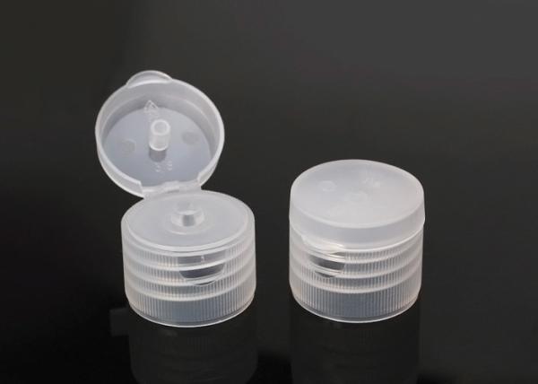 28/410 Natural Flip Top Cap, Plastic Dispensing Caps For Bottle, PP Plastic