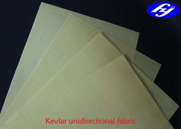 4 Ply 0 / 90 / 0 / 90 Kevlar Ballistic Fabric For Bullet Proof Vests / Body