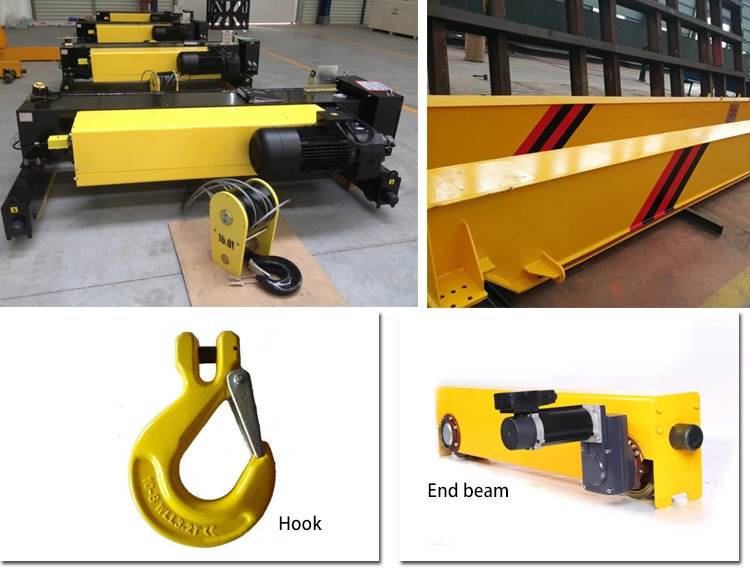 15T Workshop Euro Design Double Girder Overhead Crane A6 Working Duty