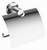 52948 towel shelf bathroom accessory zinc chrome finish tumbler holder towel bar paper holder soap dish