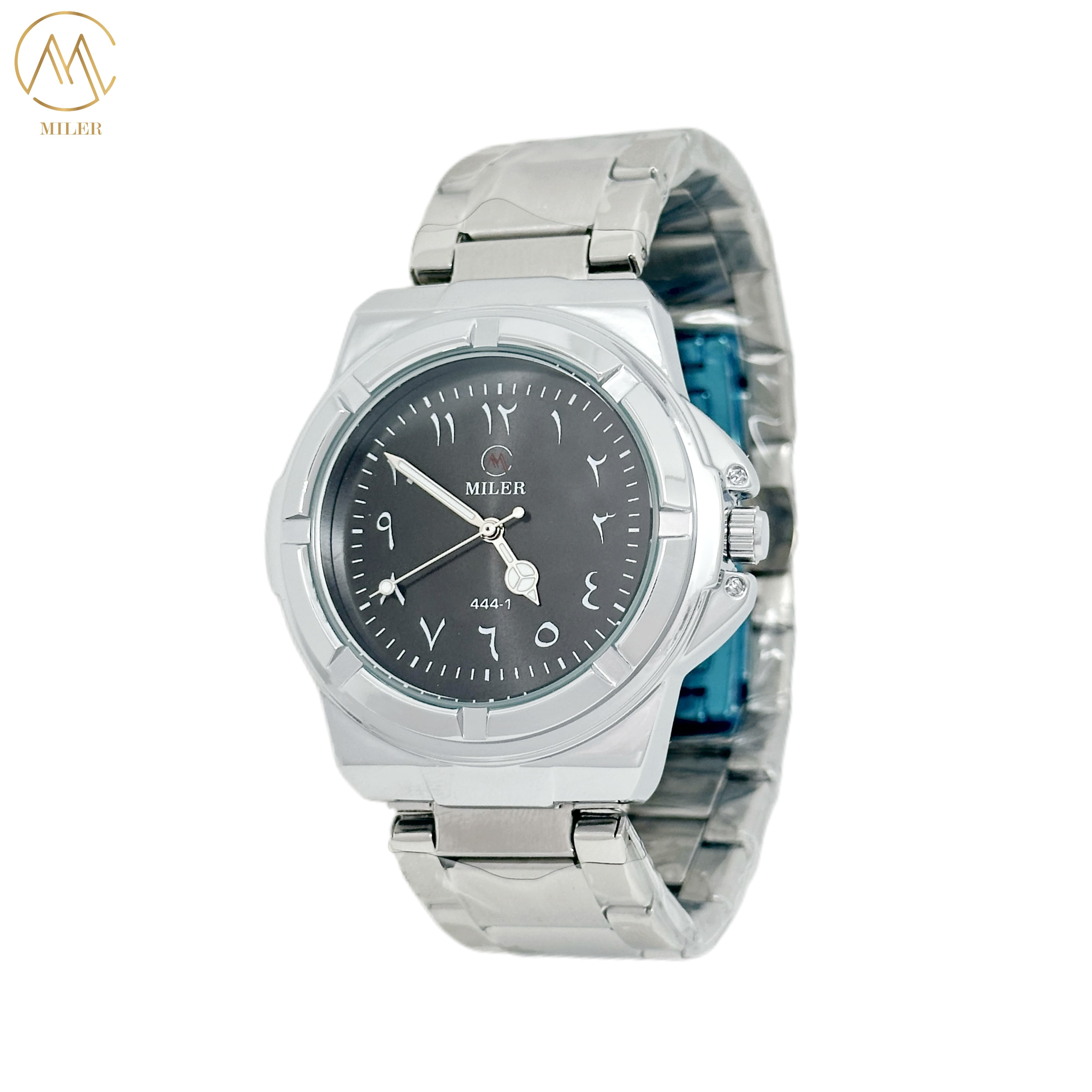 Customized OEM LOGO Alloy Bezel Quartz Wrist Watch
