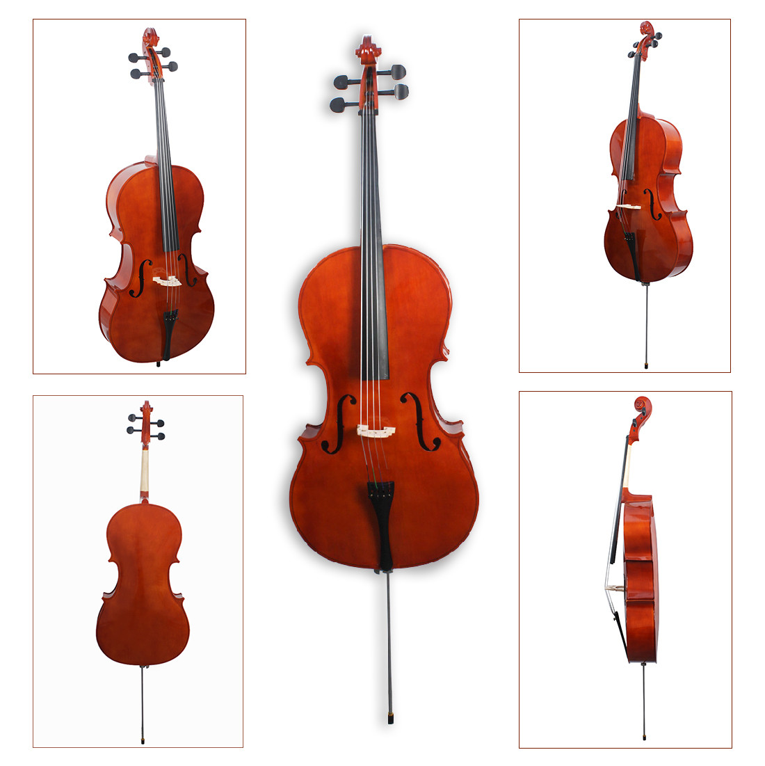 Cello Cla-7/Middle Grade Cello/Full Size Cello (CLA-7) Cello strings are mainly made of nylon and high carbon steel stri