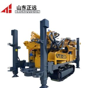  Track Water Well Drilling Rig With Hydraulic Multi-layer Compatibility, Highly Efficient And Durable Manufactures