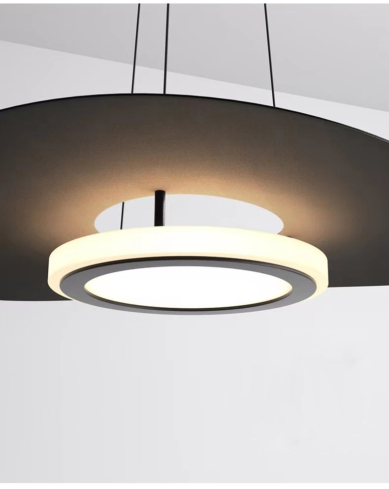 Modern Round Aluminum Led Pendant Lights For Living Room Dining Room LED Chandelier(WH-AP-586)
