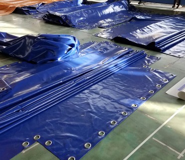1000D*1000D Yarn Count Plain Style Custom Size 650gsm 900gsm 8m per 10m Pond PVC Covered Tarpaulin for Truck and Trailer