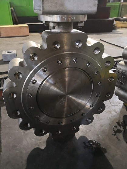 Abrasion Resistant API 607 Fire Safety Industrial Butterfly Valve