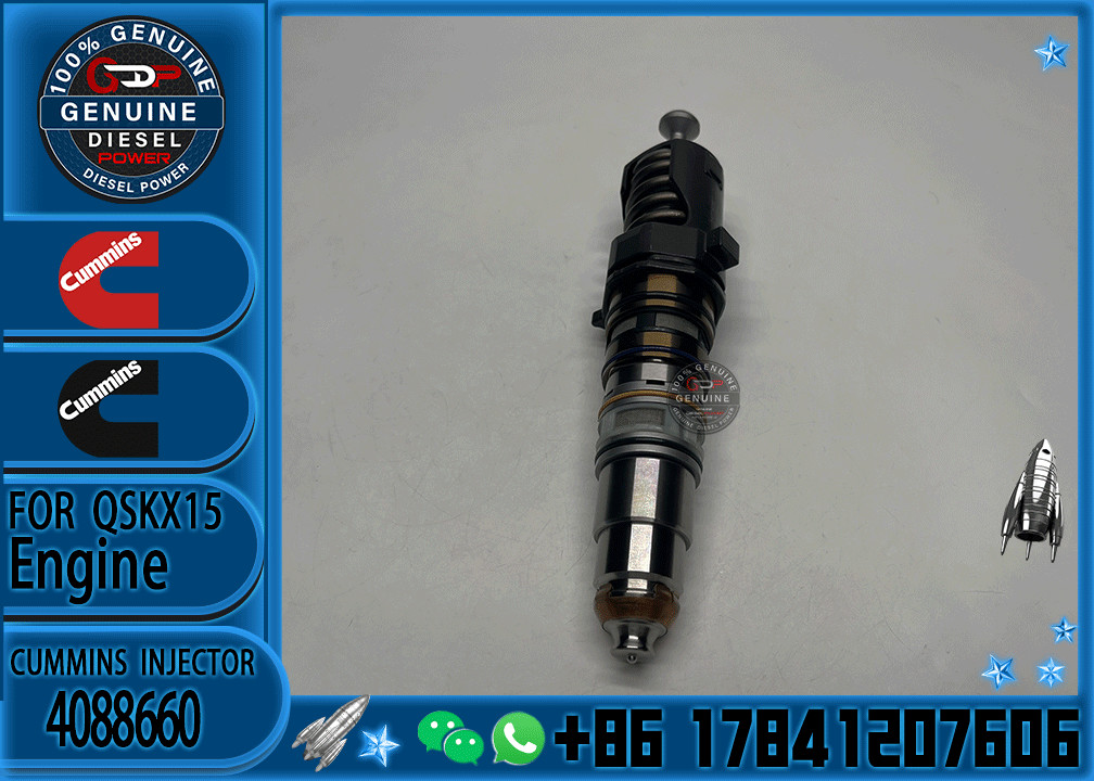 QSX15 ISX15 Diesel Engine Fuel Injector Kit 4088660 4088665 4088327 4062569