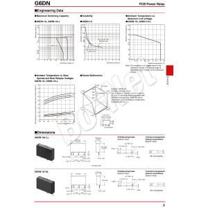 G6DN-1A-SL-12VDC Omron orignal new electromagnetic relay