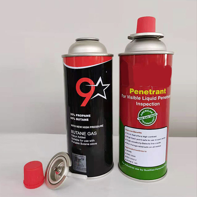 Sturdy Butane Gas Vessel for Butane Gas Cartridge and Lighter Gas Usage