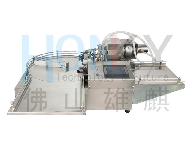 High Speed Dual Channel Desktop Filling Machine 80BPM For 5ml Vial