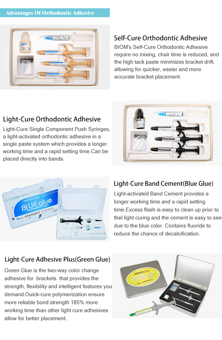 Standard Size Ploymer Light Curing Dental Composite Resin For Teeth Treatment
