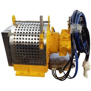Remote Control Mining Pneumatic Lifting Winch With Emergency Stop Button