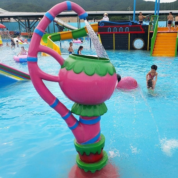 Kids Water Park Playground Games Splash Pad Equipment