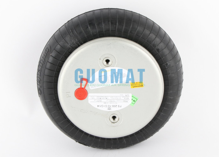 FS200-10 Contitech Air Pneumatic Actuators G1/4 Rubber Air Suspension Spring