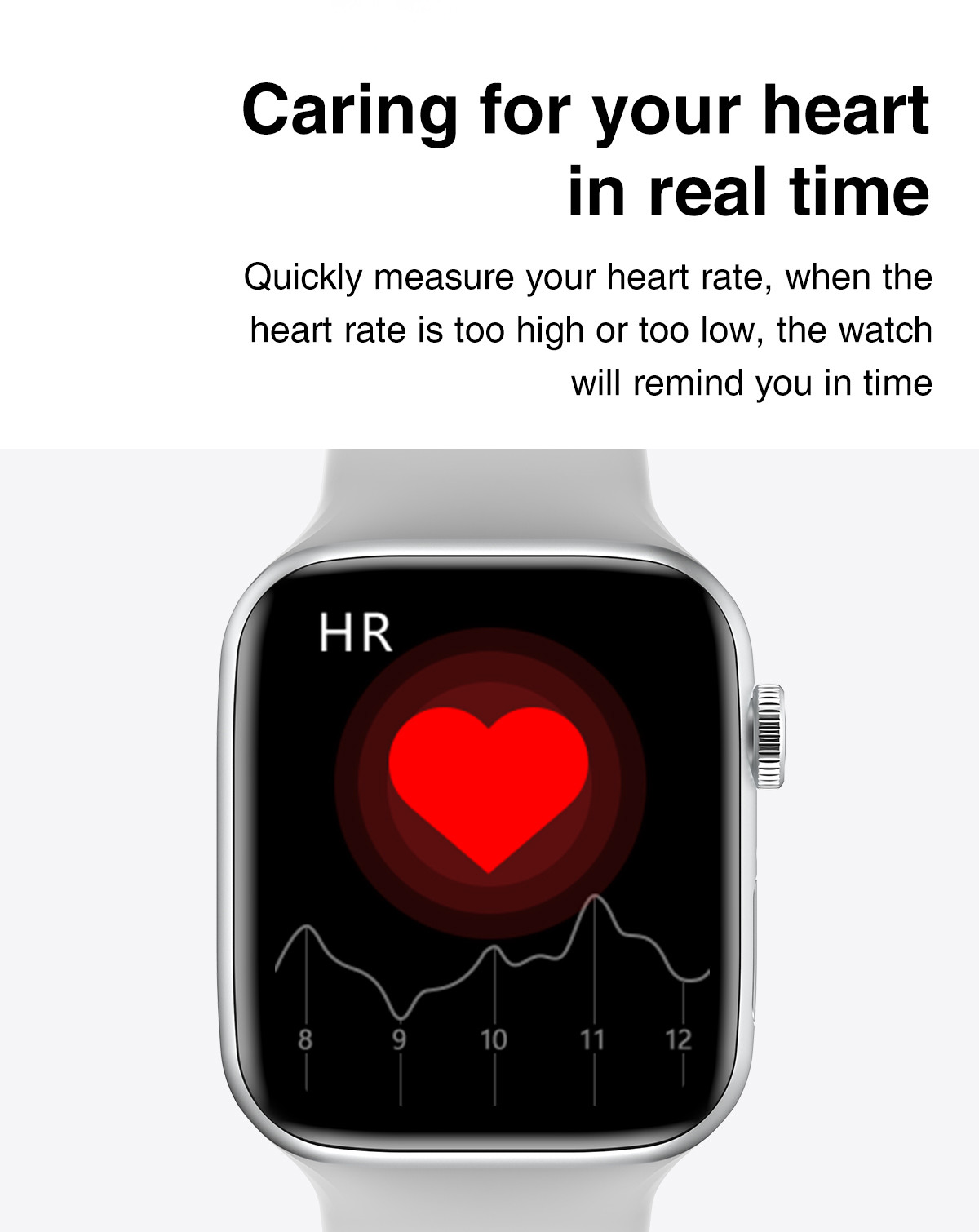 HW22 Ble Call Heart Rate Monitor Watch Smart Watch IWO 12Pro
