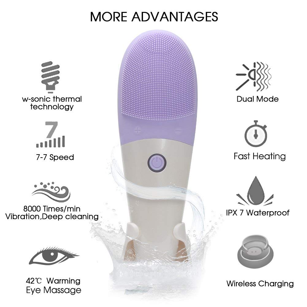 FANXI Silicone Electric Facial Cleanser