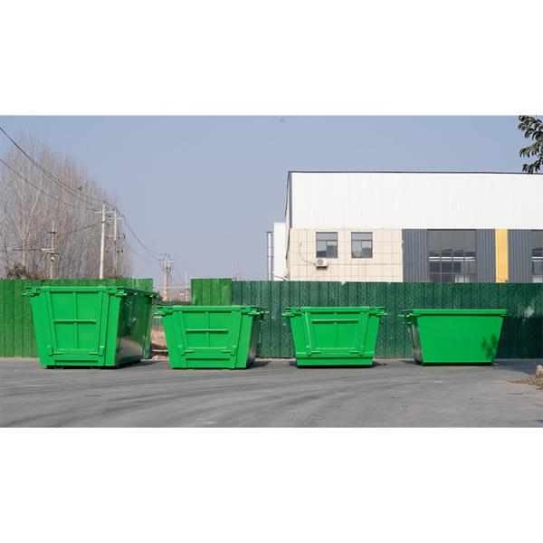 Offshore Boat Skip Sea Waste Oil Drilling Dumpster Rubbish Bins 6M Waste Bucket