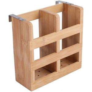 Easy to Clean Natural Bamboo Dish Rack with 1L Capacity and Custom Design