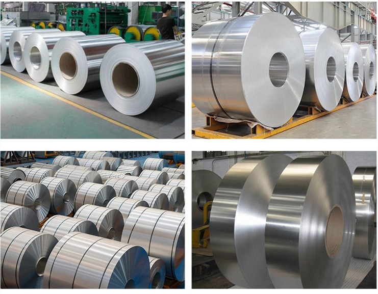 T3 T6 H24 PVDF Aluminum Coil 1060 1100 3003 5052 5083 6061 6063 7075 For Industry