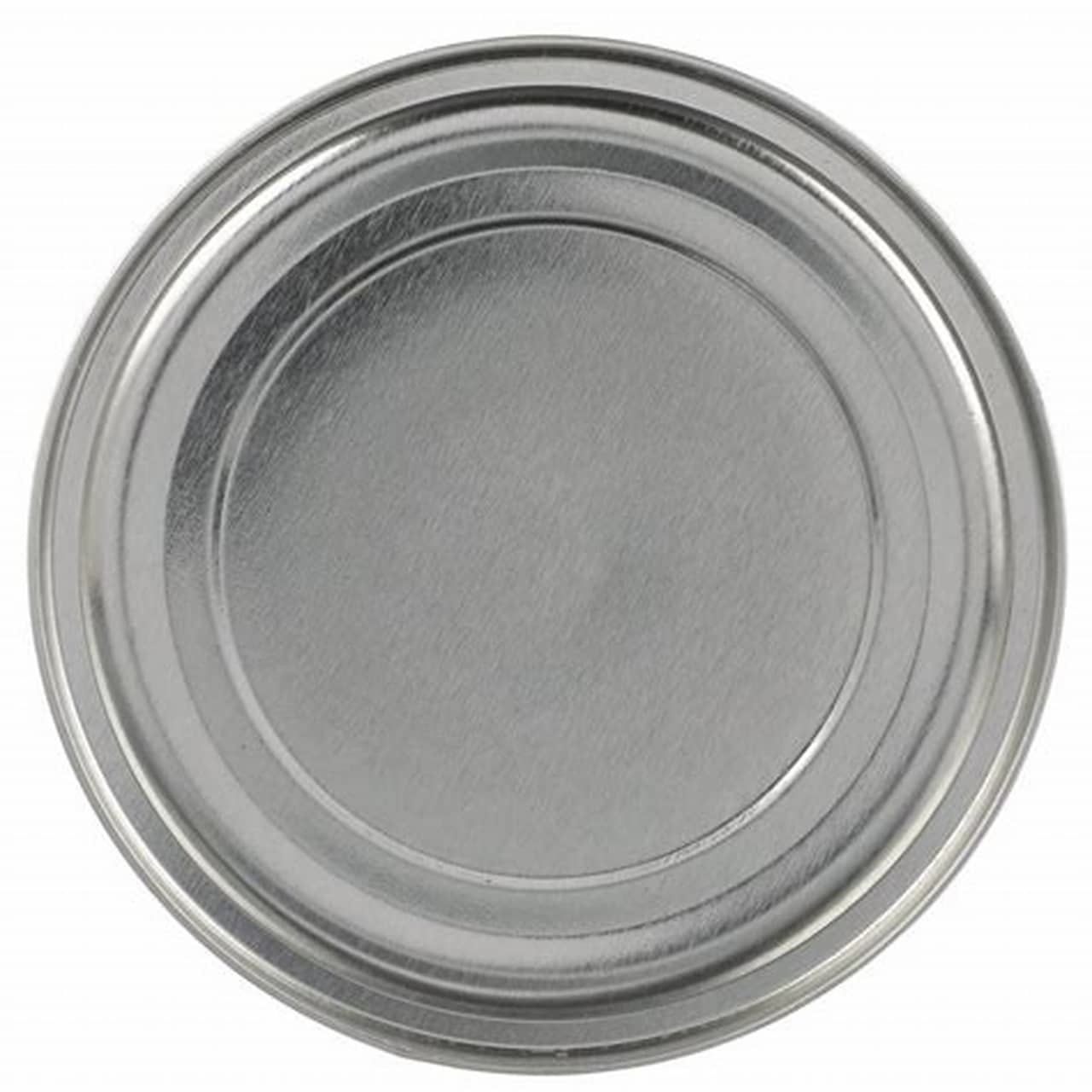 83.3mm Organosol Paste BPA free white coating Tinplate Metal Cans Lid Bottom Cover 307# food tin can meat tin can