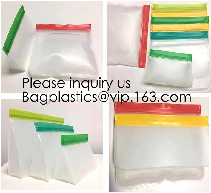 Reusable Transparent PVC Colored Bubble Zip lockk Bag,Eva/pe/pvc Zip lockk Frosted Biodegradable Clear Cellphone Garment Bag