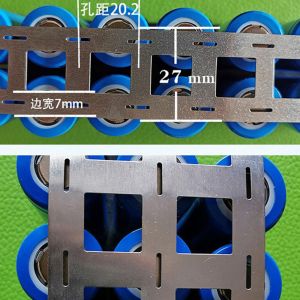 Gold Plated Contact Lithium Ion Battery Connector With Adjustable Spring Wire