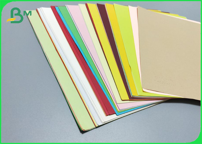 110g - 300g Colored Paper Poster Board Double Side Color Bristol Boards