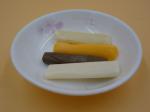 Coconut Flavor Girls Chewy Milk Candy Bar Long Shape With Real Raw Material