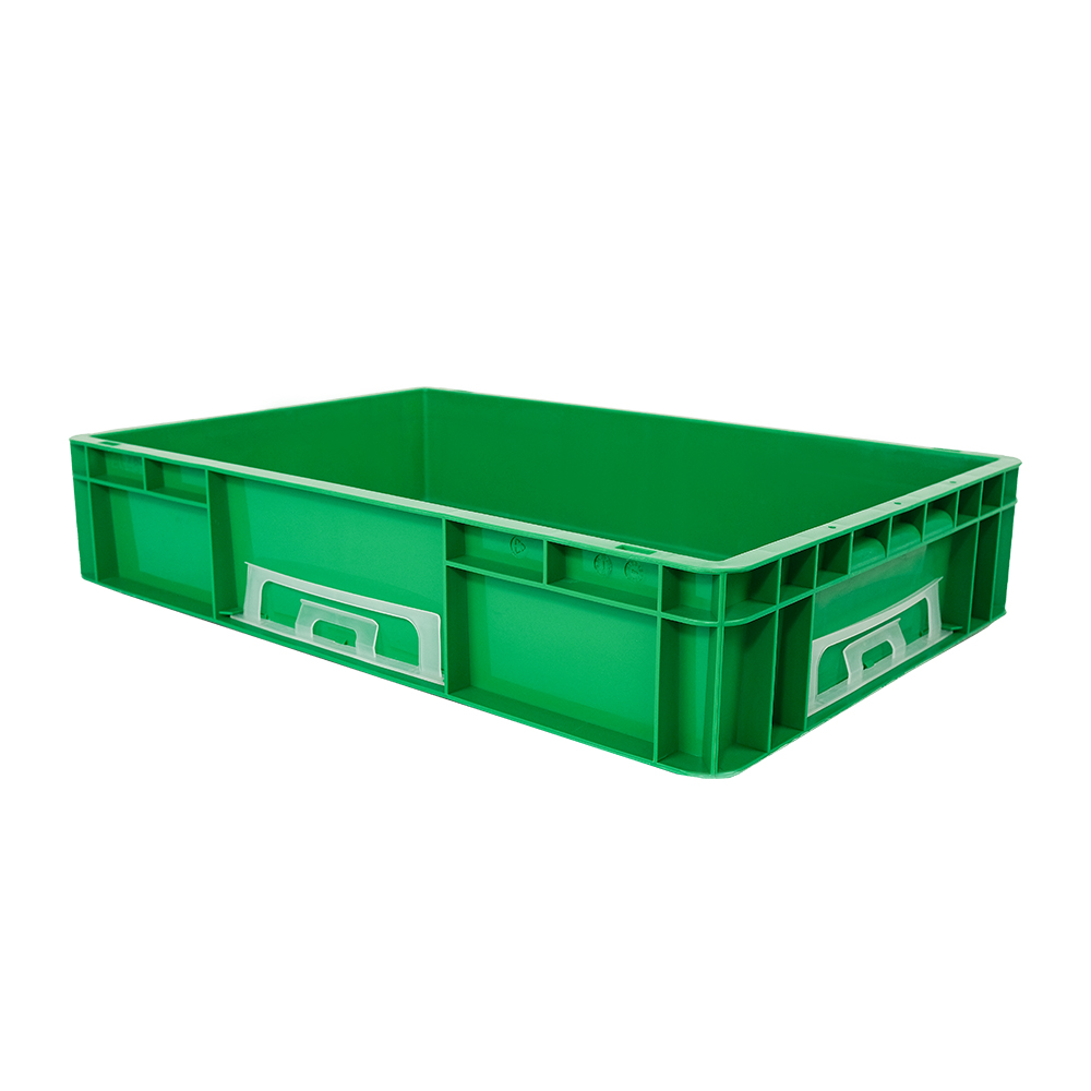 PP Container for Vegetables Customized Color Moving EU Standard Stackable Solid Box