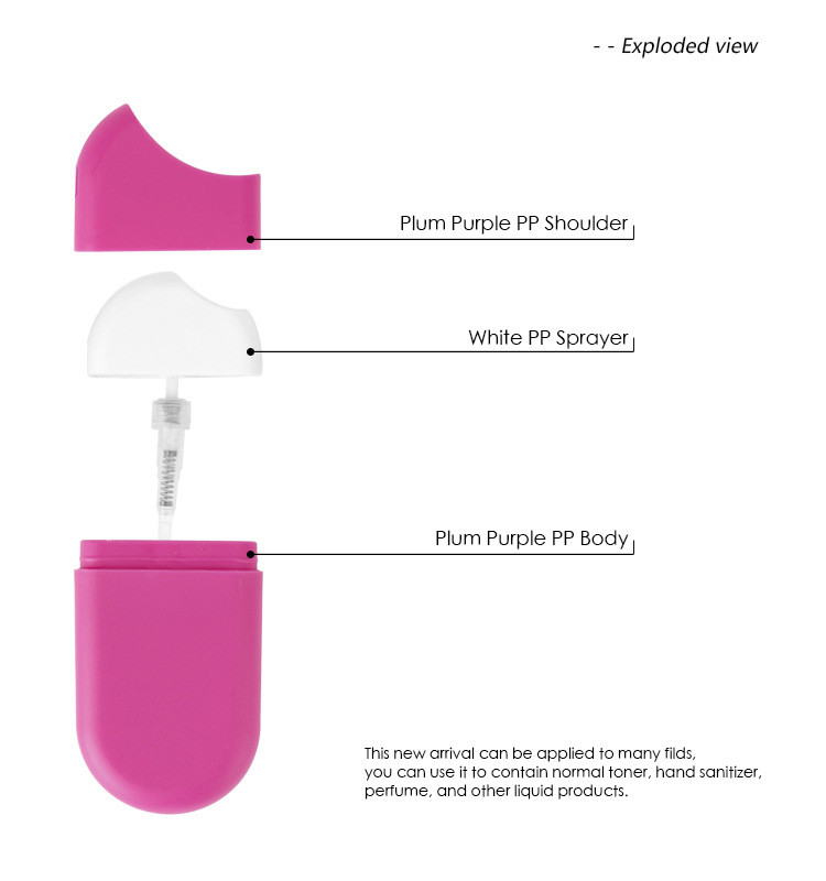 10ml Portable Inhalation Oral Spray Empty Bottle For Travel