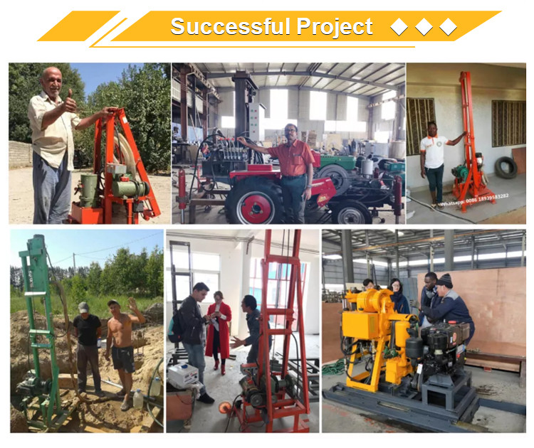 100m 200m Deep Truck Mounted Water Well Drilling Rig High Performance