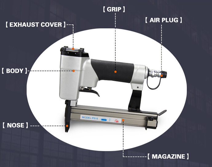 Photo/Picture Frame Pin Nail Gun Air Pneumatic Nail Gun P Type