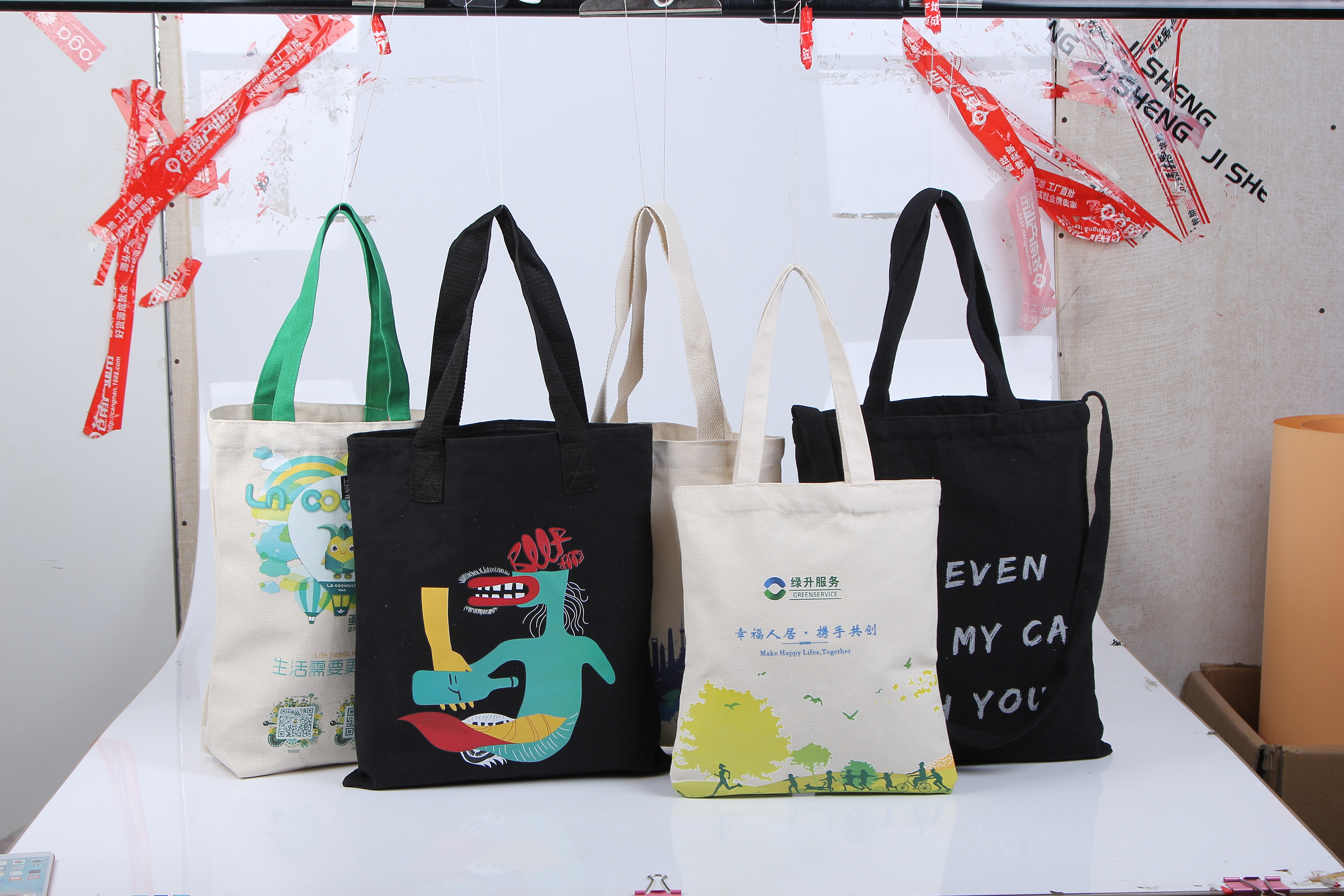 Recyclable cheap promotion blank natural tote bag cotton canvas tote bag