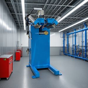 Seamless Corner Rounding Welder with Precision ±0.1mm and CNC Control Panel for