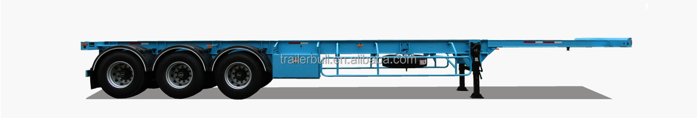 Carbon Steel/Aluminum Chassis Aluminum Structural PUR Foaming Box Body Semi Trailer
