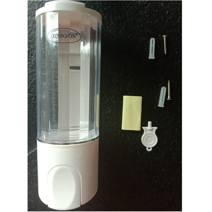 No Drilling 350ml Stainless Steel Liquid Dispenser For Bathroom