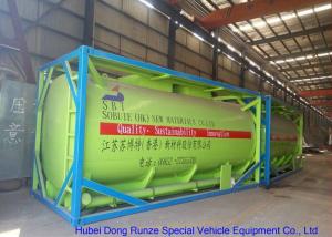  Fluoboric Acid Transport Tank Container 20FT , ISO Bulk Container For Shipping Manufactures