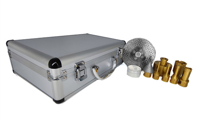 Deyi Hexagonal Aluminium Case Drill Bit Disc Milling Cutter Set