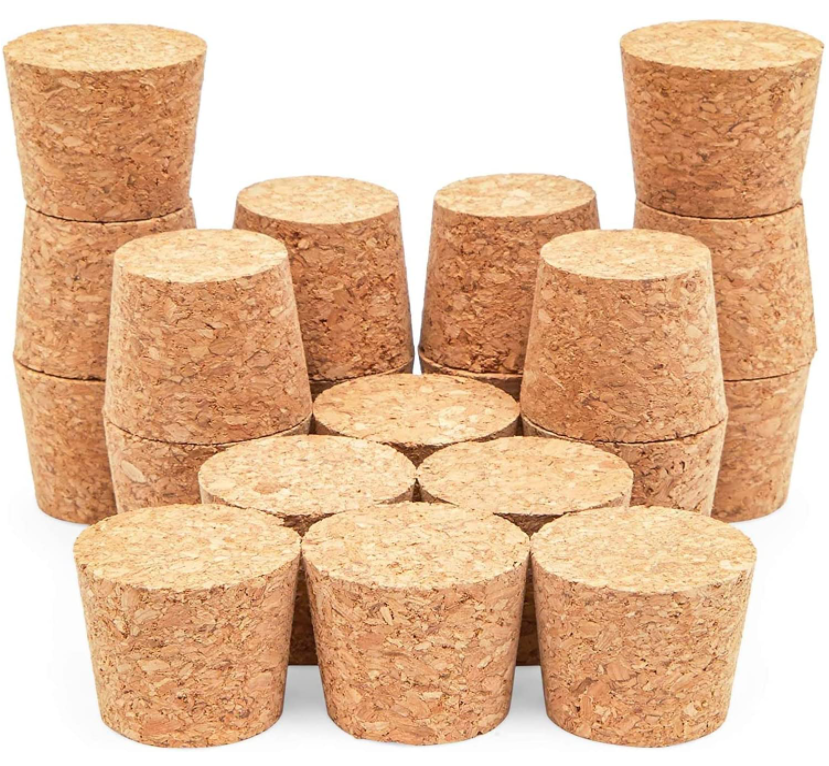 Clear Glass Bottles with Bottle Stopper Cork Stoppers Clear Glass Bottle Stopper