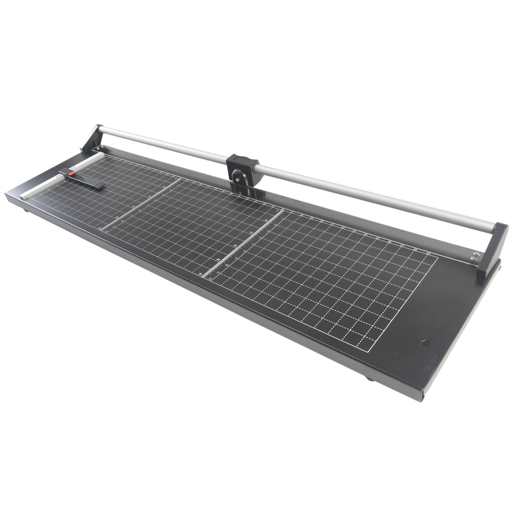 Manual Black Paper Cutter 36 Inch Handheld Sliding Rotary Trimmer for Smooth Trimming