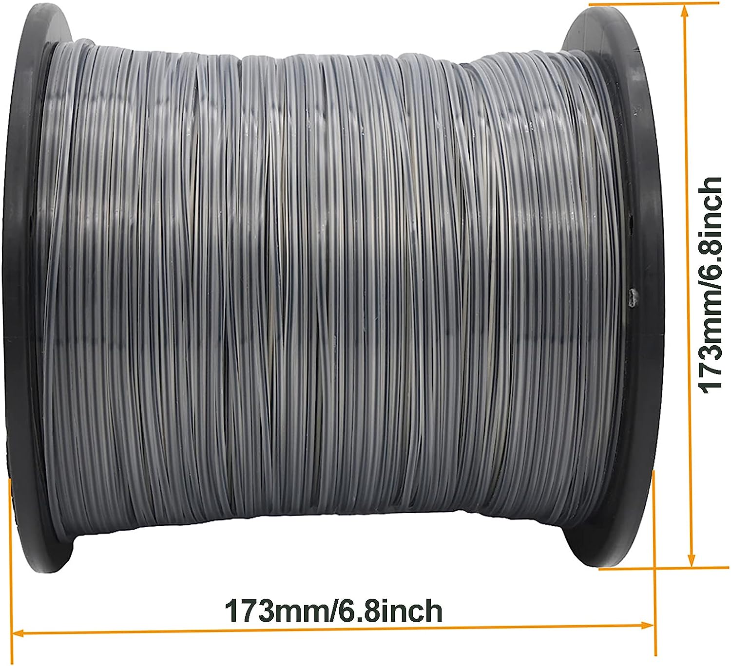 String Trimmer Line for Weed Eater String Edger Line Refills Parts Auto-Feed with Covers