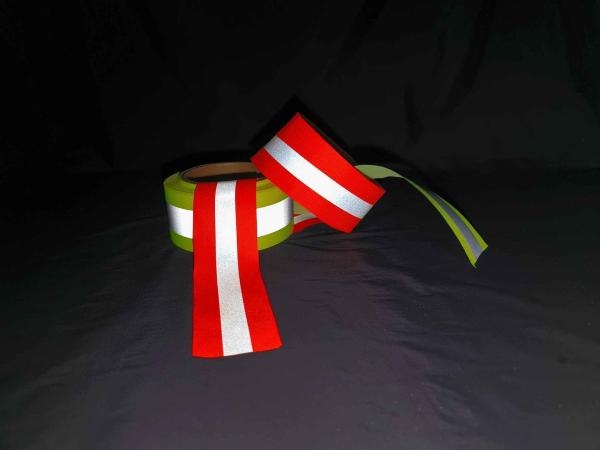 Thick Reflective Webbing Tape For Bags Clothes Oxford Custom Fashion Logo 1x0