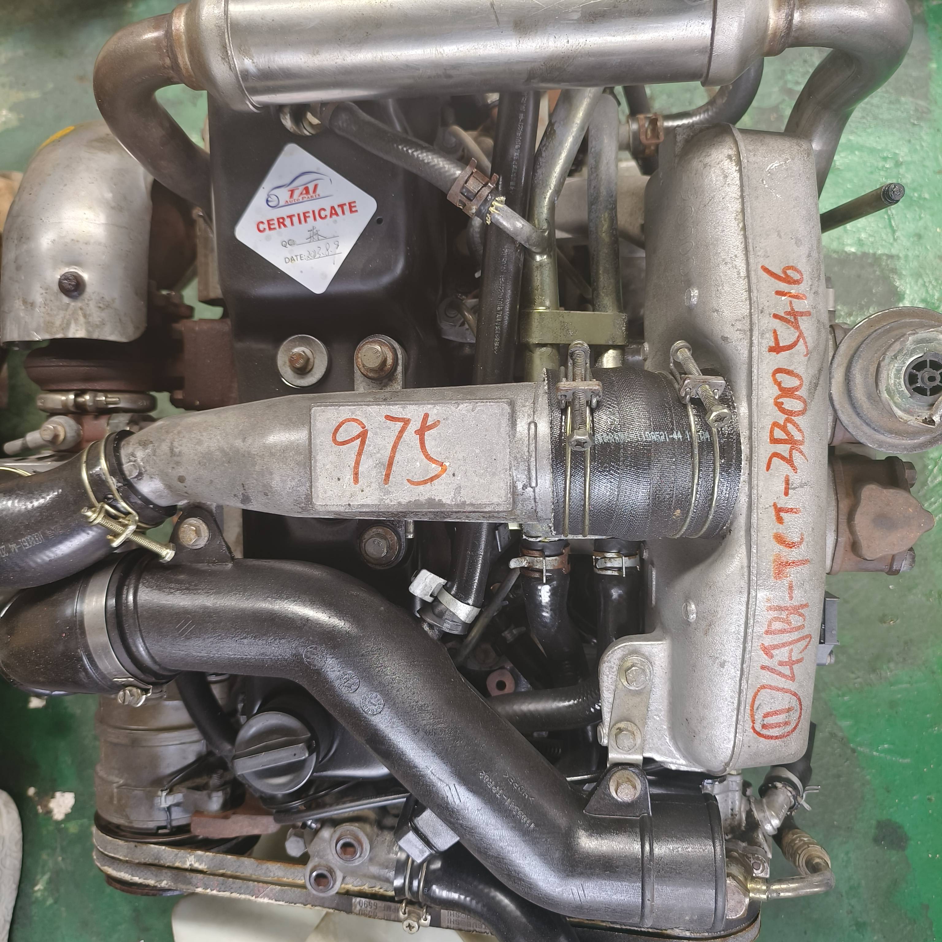 Complete Engine 3.0 TD Engine for MU 7 Japan Original Used 4JB1 Engine in Good Condition