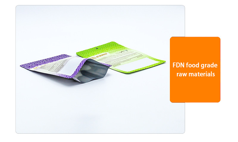 Child Resistant Tobacco Packaging Bag: Secure and Moisture-Proof Aluminized Composite Zipper Bag