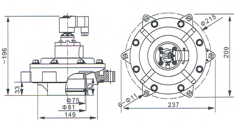 Overall Dimension CA62MM