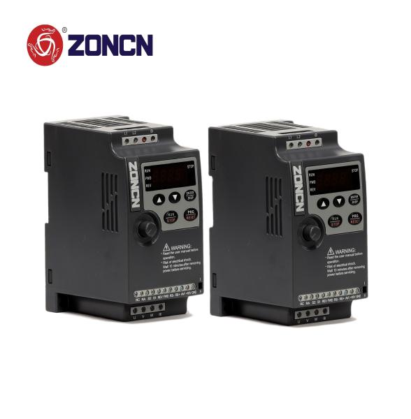 Mini Inverter VFD NZ100 Series Of ZONCN 220v 1ph Variable Frquency Drive 0.75kw